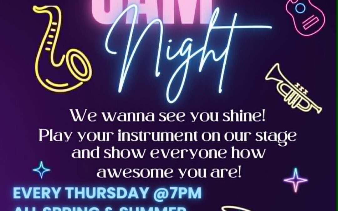 New! Thursday Jam Nights!